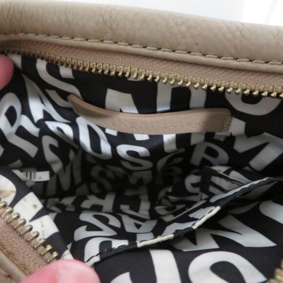 Marc by Marc Jacobs Brown Leather Crossbody with Gold Hardware - Picture 7 of 8